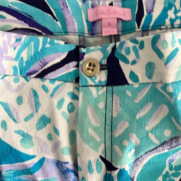 EUC Lilly Pulitzer Kelly Pant Sz 16 - Picture 3 of 6